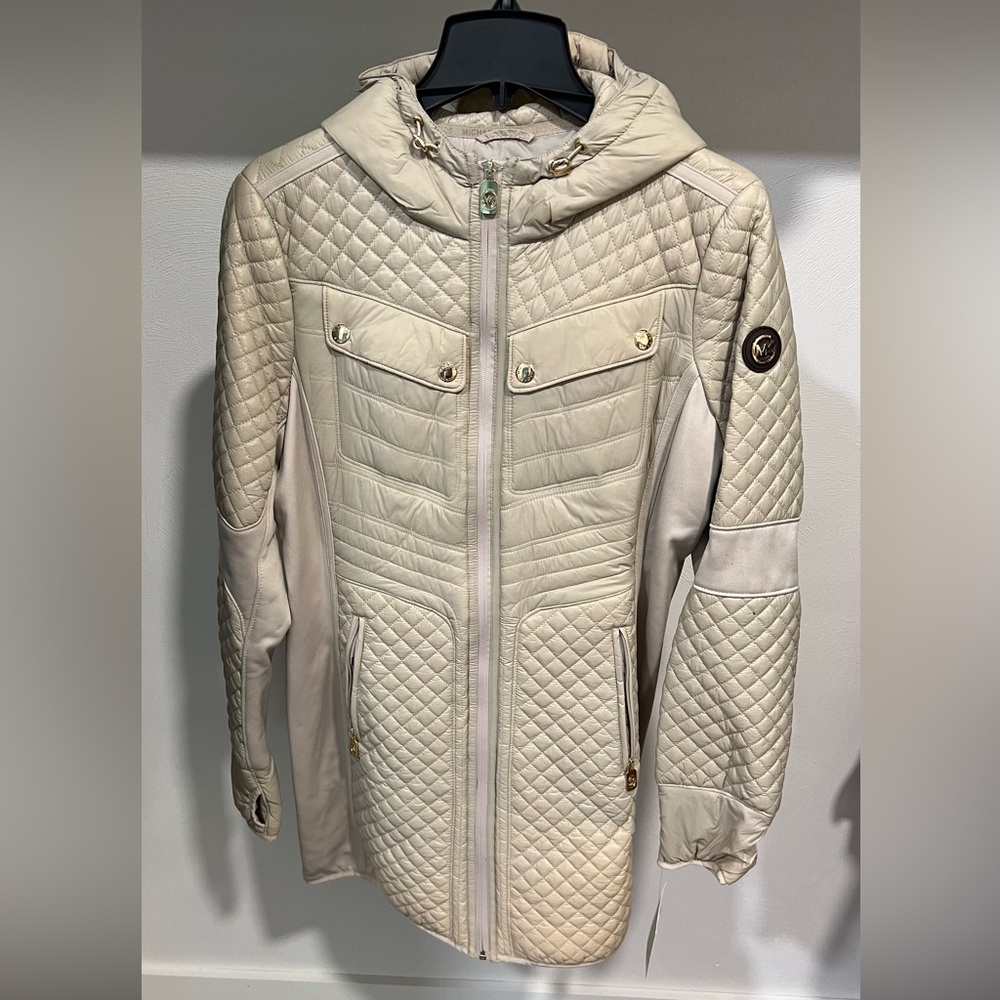 Cream color Michael Kors coat